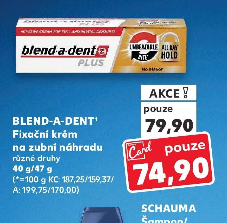 Blend-a-dent fixační krém