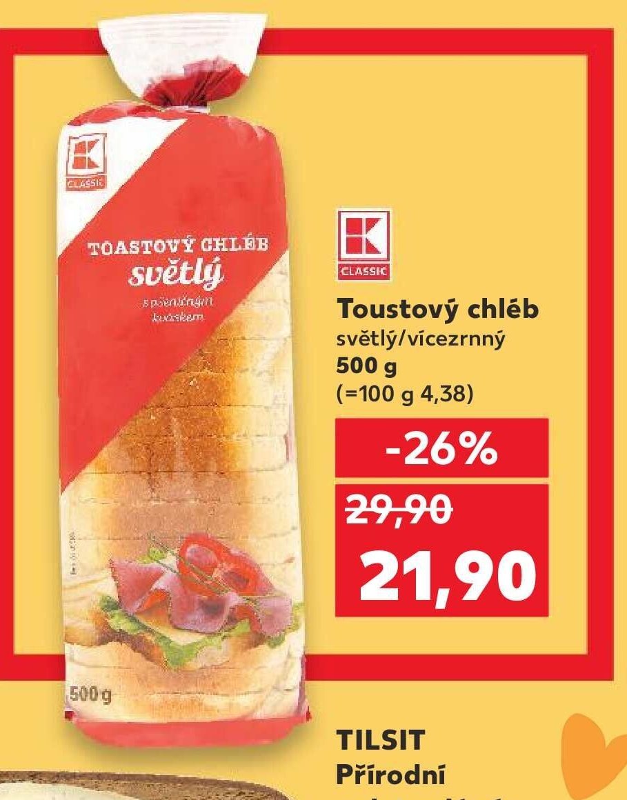 Classic Toustový chléb