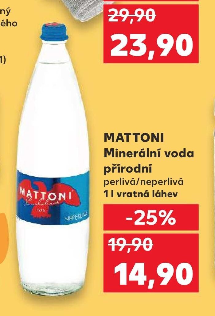 Mattoni Minerální voda