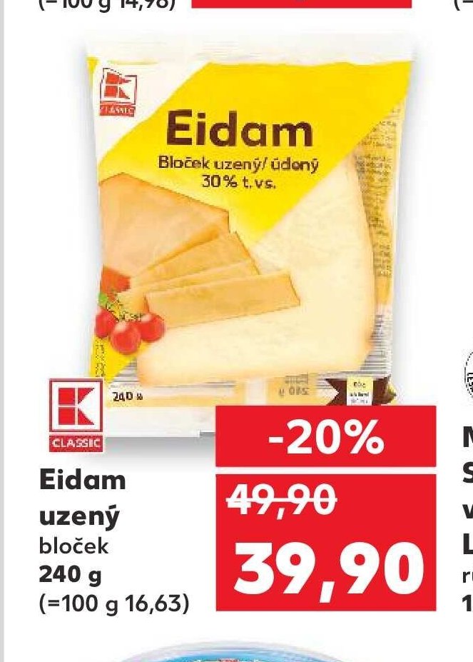 Eidam uzený bloček