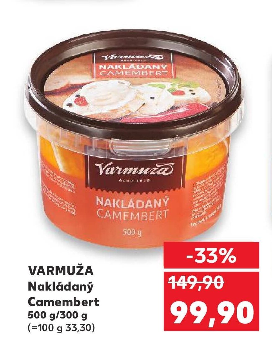 Varmuža Nakládaný Camembert