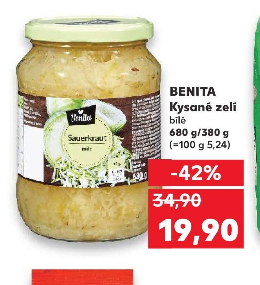 BENITA Kysané zelí