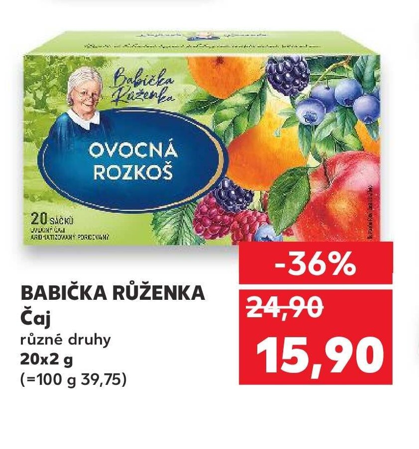 BABIČKA RŮŽENKA Čaj
