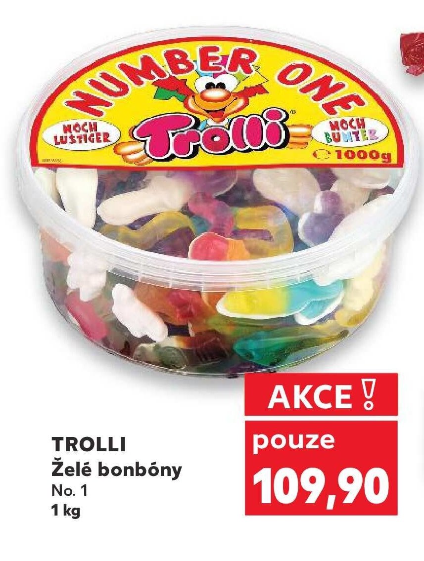 TROLLI Želé bonbóny