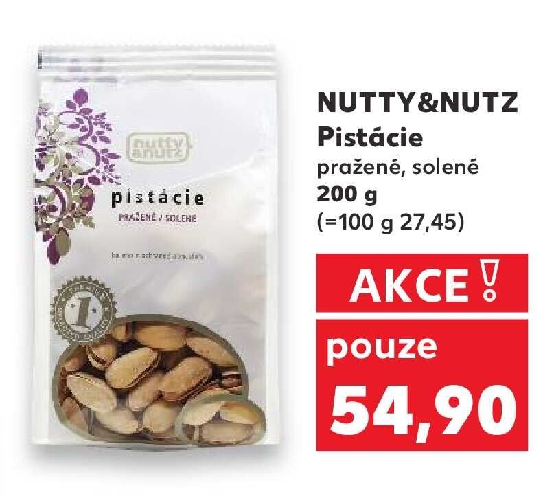NUTTY&NUTZ Pistácie