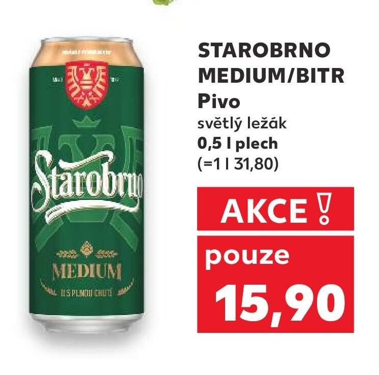 STAROBRNO MEDIUM/BITR Pivo