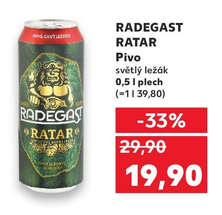 RADEGAST RATAR Pivo