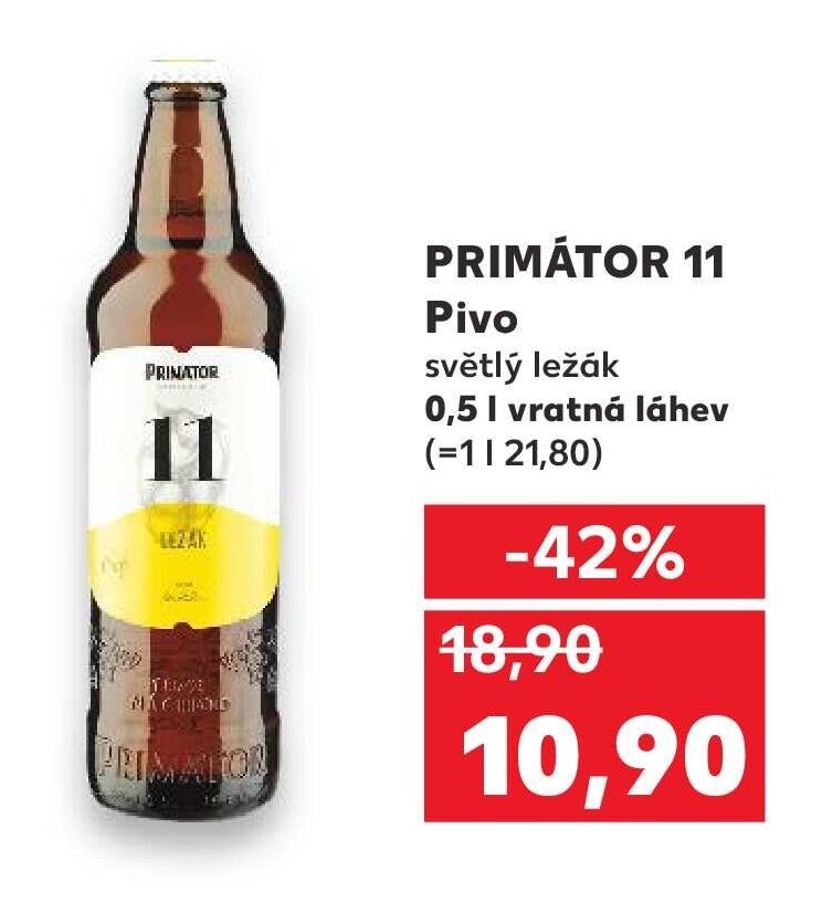 PRIMÁTOR 11 Pivo