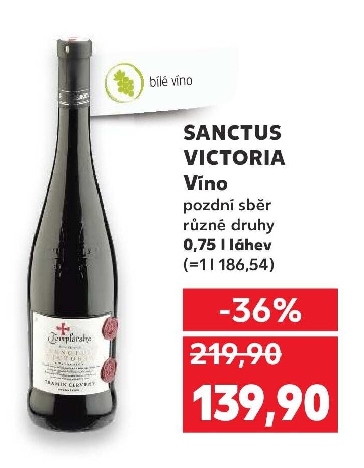 SANCTUS VICTORIA Víno