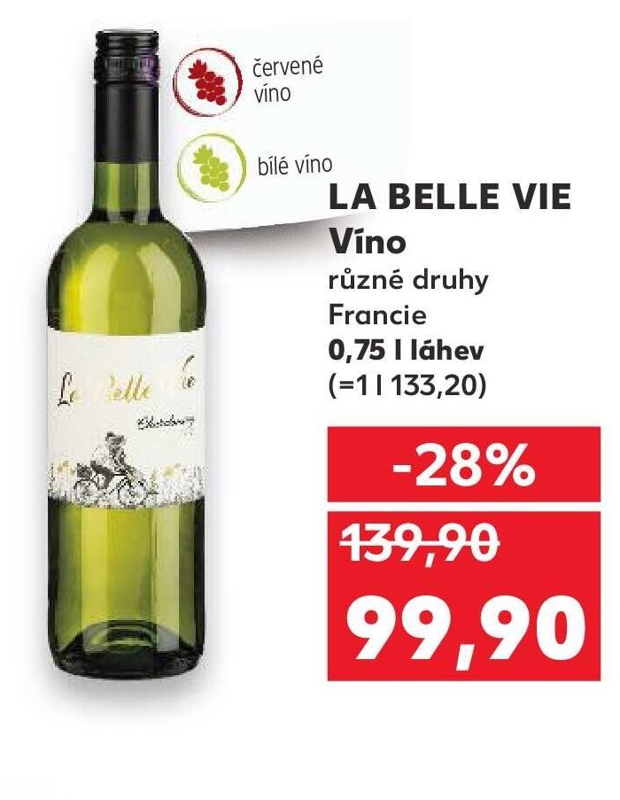 LA BELLE VIE Víno