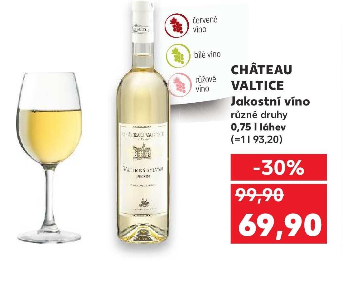 CHÂTEAU VALTICE Jakostní víno