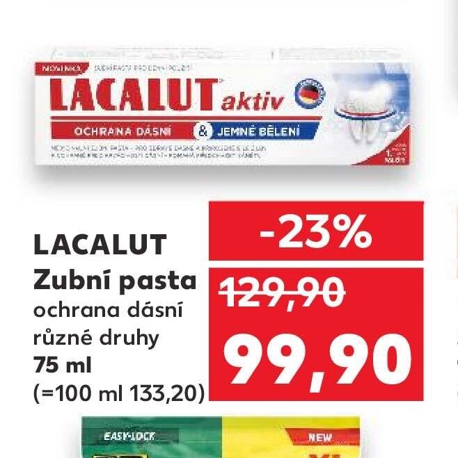 Lacalut Zubní pasta