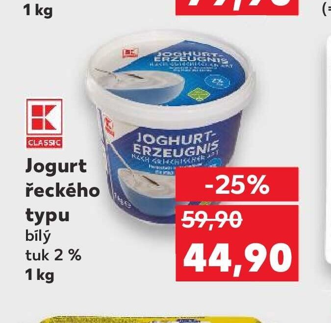 Jogurt řeckého typu bílý