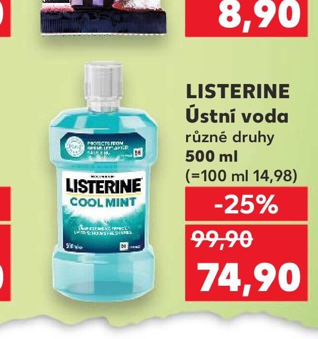 LISTERINE Ústní voda