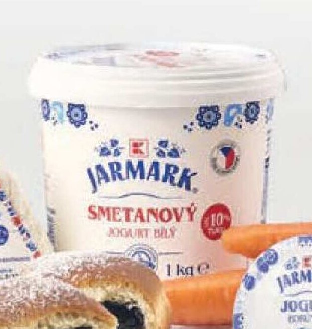 Jarmark Smetanový jogurt bílý