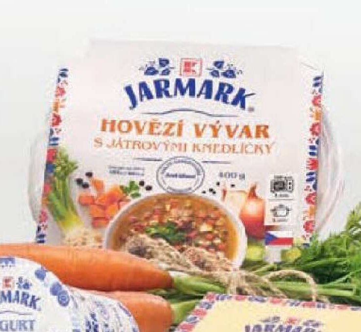 Jarmark Hovězí vývar s játrovými knedlíčky
