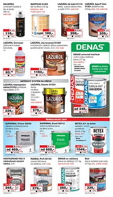 akční leták Barvy a laky drogerie 11.4.2026-8.5.2026