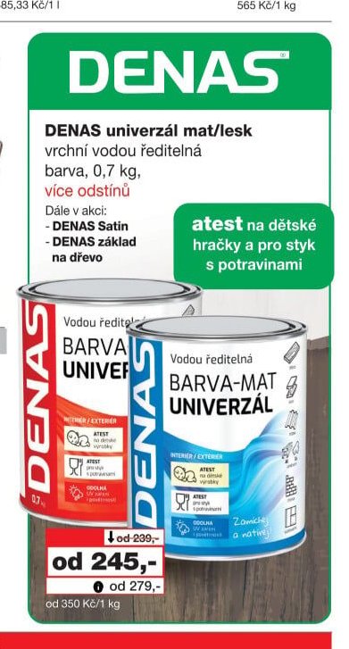 DENAS univerzál mat/lesk