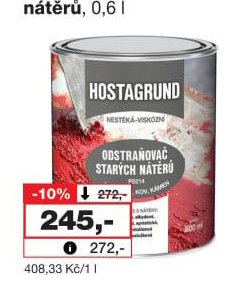 HOSTAGRUND P8214 odstraňovač starých nátěrů