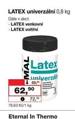 LATEX univerzální 0,8 kg