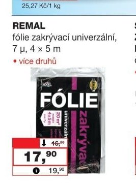 REMAL fólie zakrývací univerzální