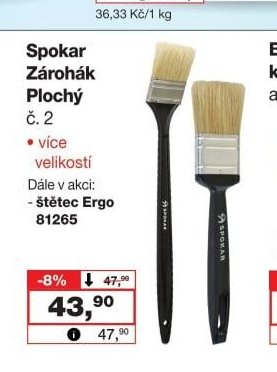 Spokar Zárohák Plochý