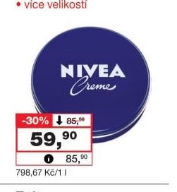 Nivea pečující krém