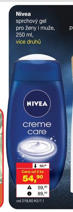 Nivea sprchový gel