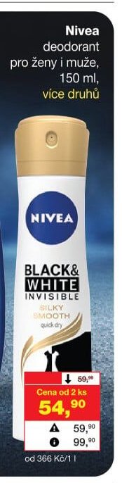 Nivea deodorant