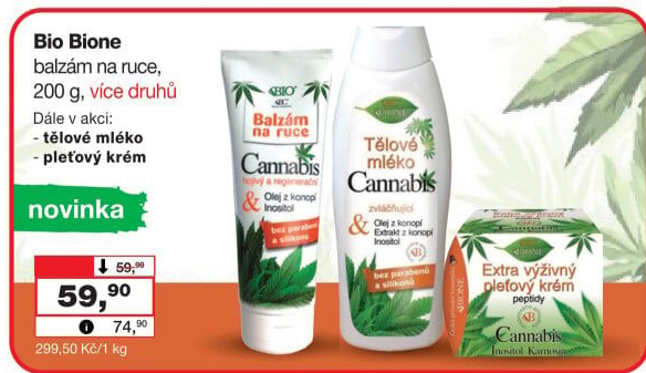 Balzám na ruce Bione Cosmetics