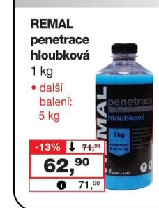Hloubková penetrace Remal