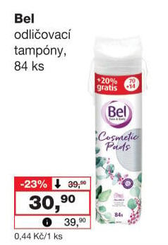 Odličovací tampony BEL Hartmann