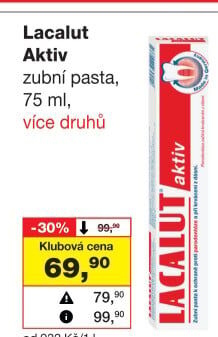 Pasta na zuby Aktiv Lacalut