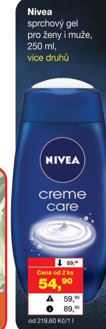 Sprchový gel Nivea