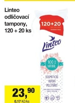 Odličovací tampony Linteo