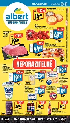 akční leták Albert 15.4.2026-21.4.2026