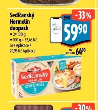 Sedlčanský Hermelín duopack