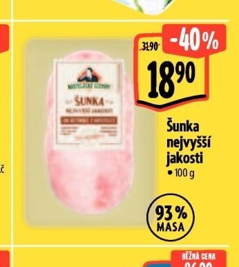 Šunka nejvyšší jakosti