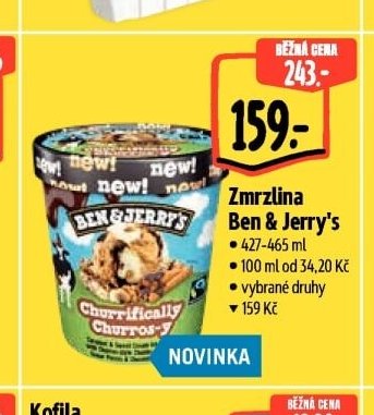 Zmrzlina Ben & Jerry's