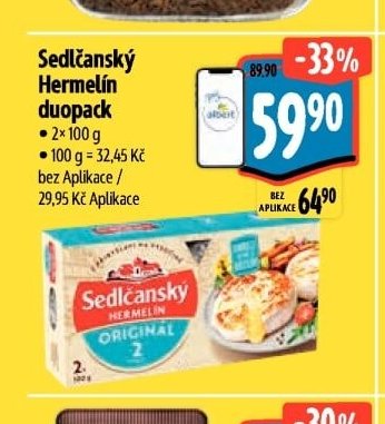 Sedlčanský Hermelín duopack