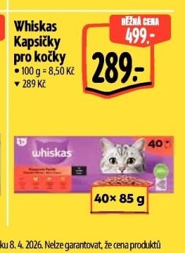 Whiskas Kapsičky pro kočky