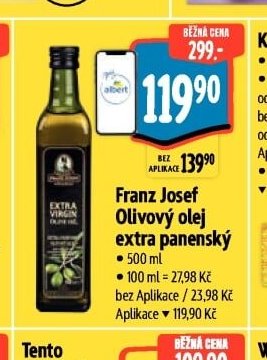 Franz Josef Olivový olej extra panenský
