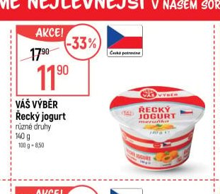 Váš Výběr Řecký jogurt