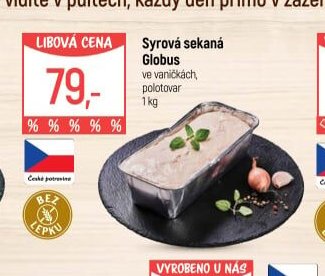 Syrová sekaná Globus