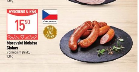 Moravská klobása Globus
