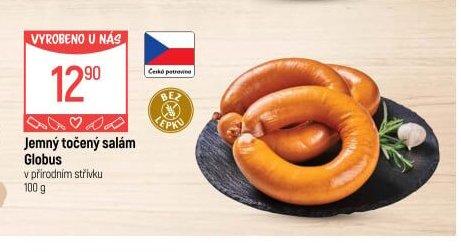 Jemný točený salám Globus