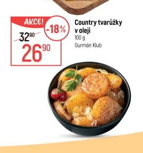 Country tvarůžky v oleji