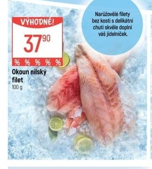 Okoun nilský filet