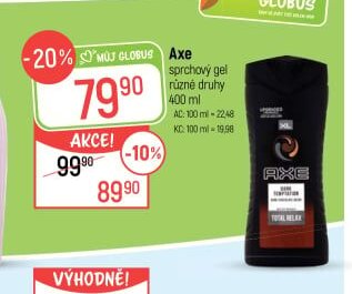 Axe sprchový gel