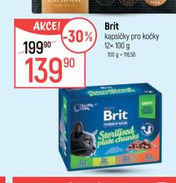 Brit kapsičky pro kočky